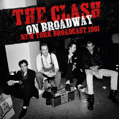 The Clash - On Broadway (New York Broadcast 1981) - DOUBLE LP COLOURED - Parachute Recording Company - Image 2