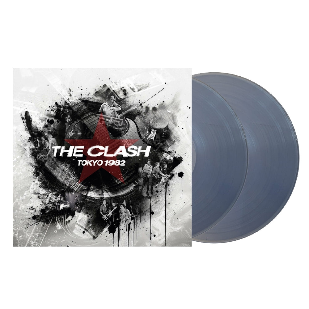 The Clash - Tokyo 1982 - Broadcast Recording - DOUBLE LP COLOURED - Expensive Woodland Recordings