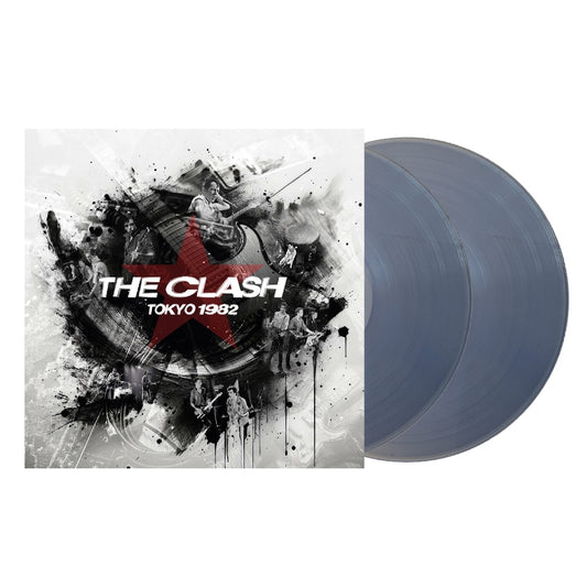 The Clash - Tokyo 1982 - Broadcast Recording - DOUBLE LP COLOURED - Expensive Woodland Recordings