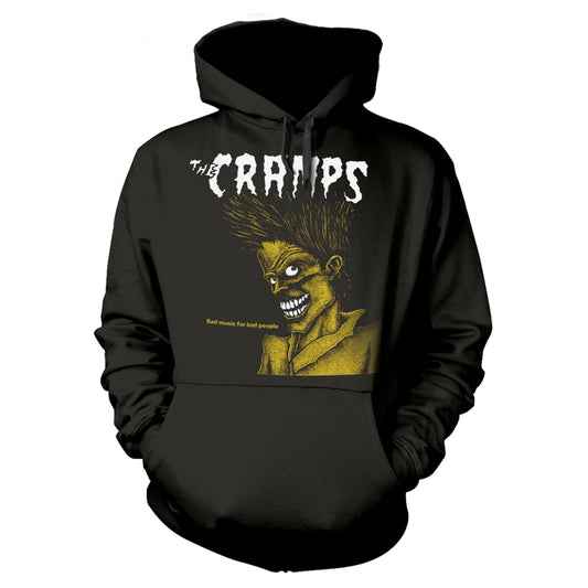 The Cramps - Bad Music For Bad People - Hooded Sweat Shirt - PHD