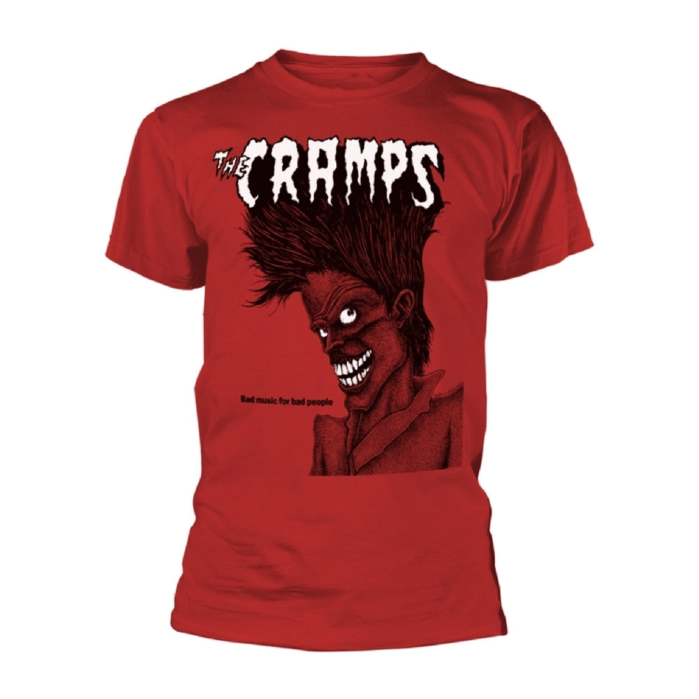 The Cramps - Bad Music For Bad People (Red) - T-shirt - PHD