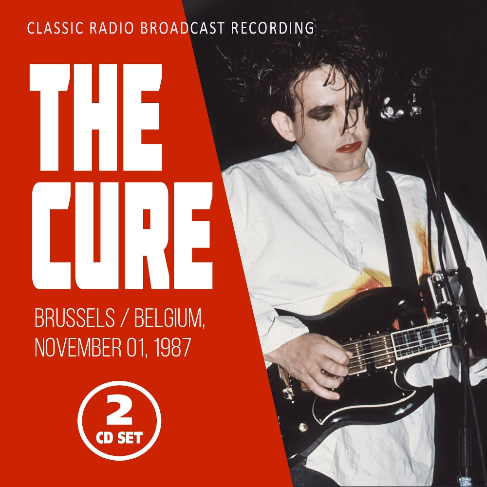 The Cure - Brussels - Belgium, November 01, 1987 (Classic Radio Brodcast Recordings) - 2CD DIGISLEEVE - Laser Media