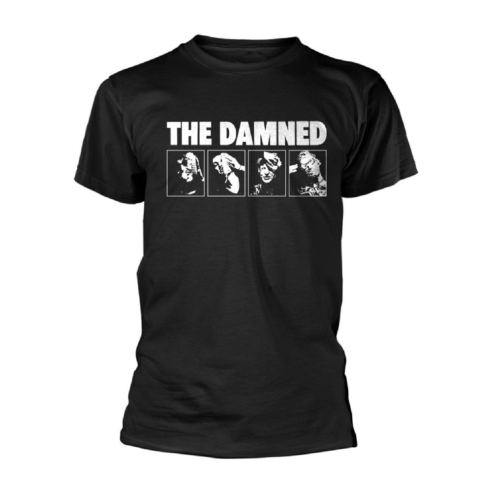 The Damned - Headshots - T-shirt - PHD