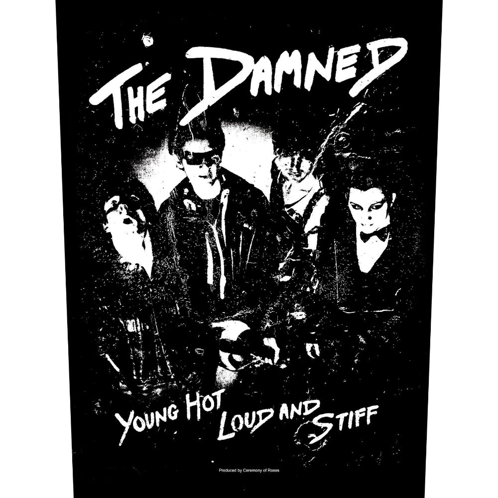 The Damned - Young, Hot, Loud And Stiff - BACKPATCH - Razamataz