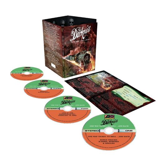 The Darkness - One Way Ticket To Hell...And Back - 4CD BOX - WEA