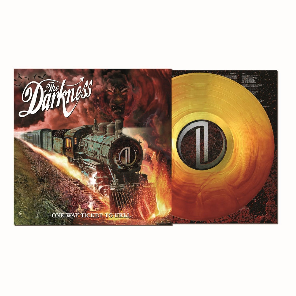 The Darkness - One Way Ticket To Hell...And Back - LP COLOURED - WEA
