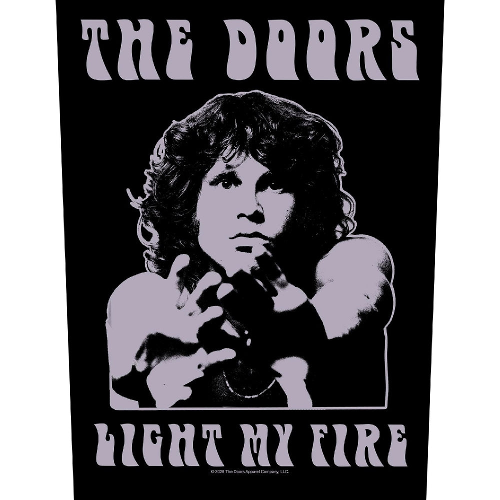 The Doors - Light My Fire - BACKPATCH - Razamataz
