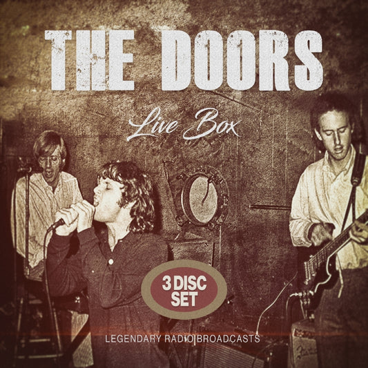 The Doors - Live Box (Legendary Broadcast Recordings) - 3CD DIGISLEEVE - Laser Media