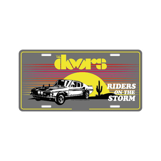 The Doors - Riders On The Storm - License plate - Razamataz