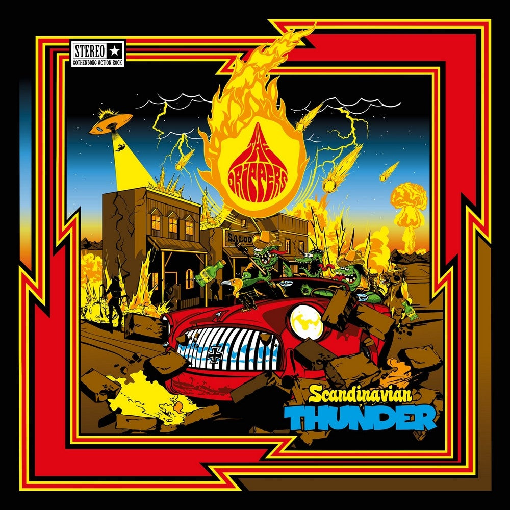 The Drippers - Scandinavian Thunder - CD DIGIPAK - The Sign Records