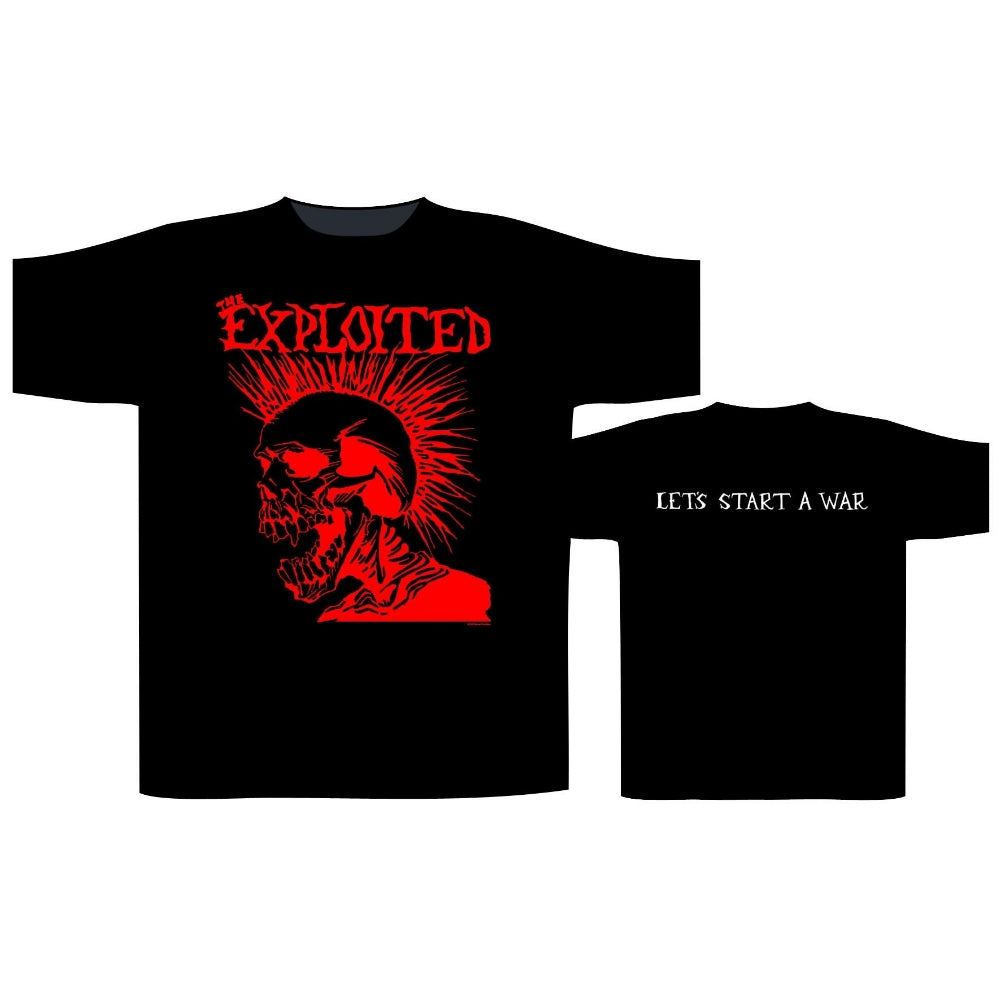 The Exploited - Let's Start A War - T-shirt - Razamataz