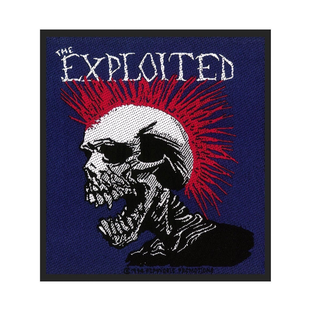 The Exploited - Mohican Multicolour - Patch - Razamataz