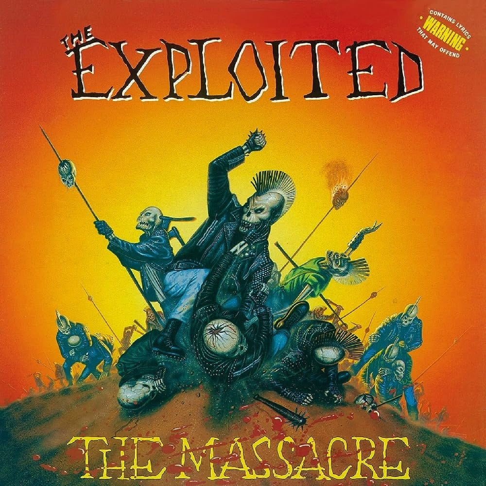 The Exploited - The Massacre - CASSETTE - Hammer Muzik - Image 2