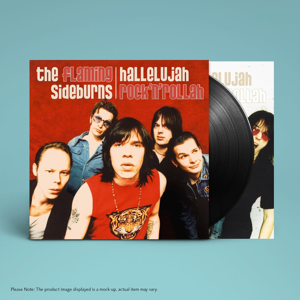 The Flaming Sideburns - Hallelujah Rock'n'Rollah (25th Anniversary Remaster) - LP - Svart Records