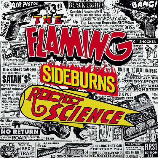 The Flaming Sideburns - Rocket Science (Original Artyfacts From The Psychedelic Era 1996–1999) - CD - Svart Records