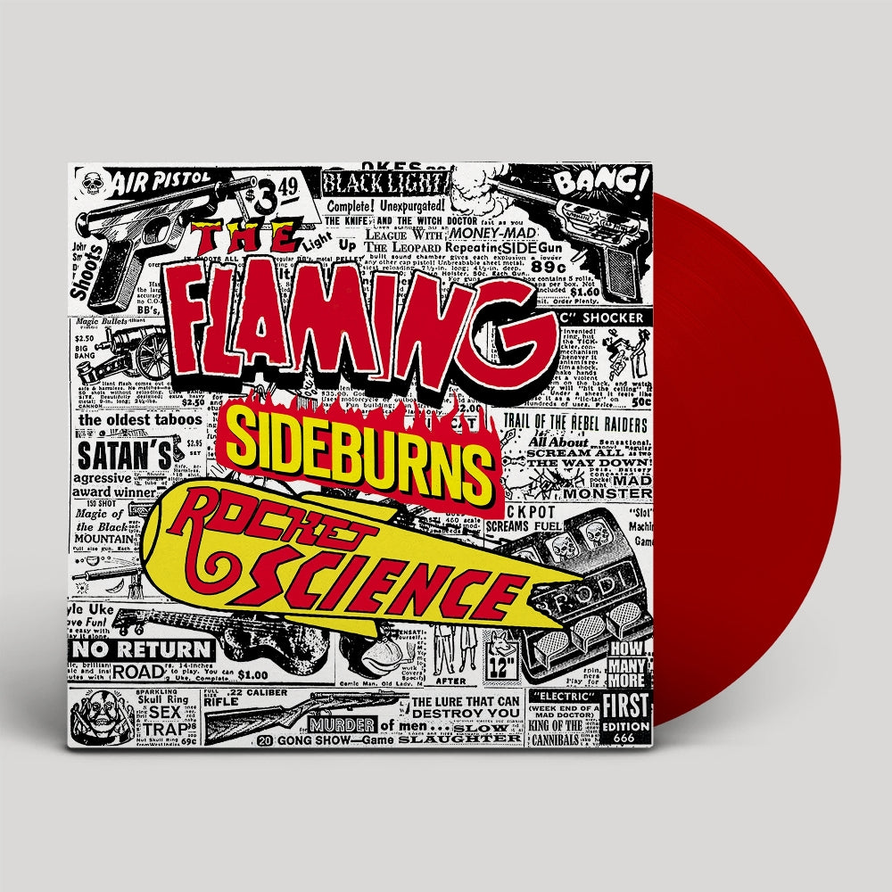 The Flaming Sideburns - Rocket Science (Original Artyfacts From The Psychedelic Era 1996–1999) - LP COLOURED - Svart Records