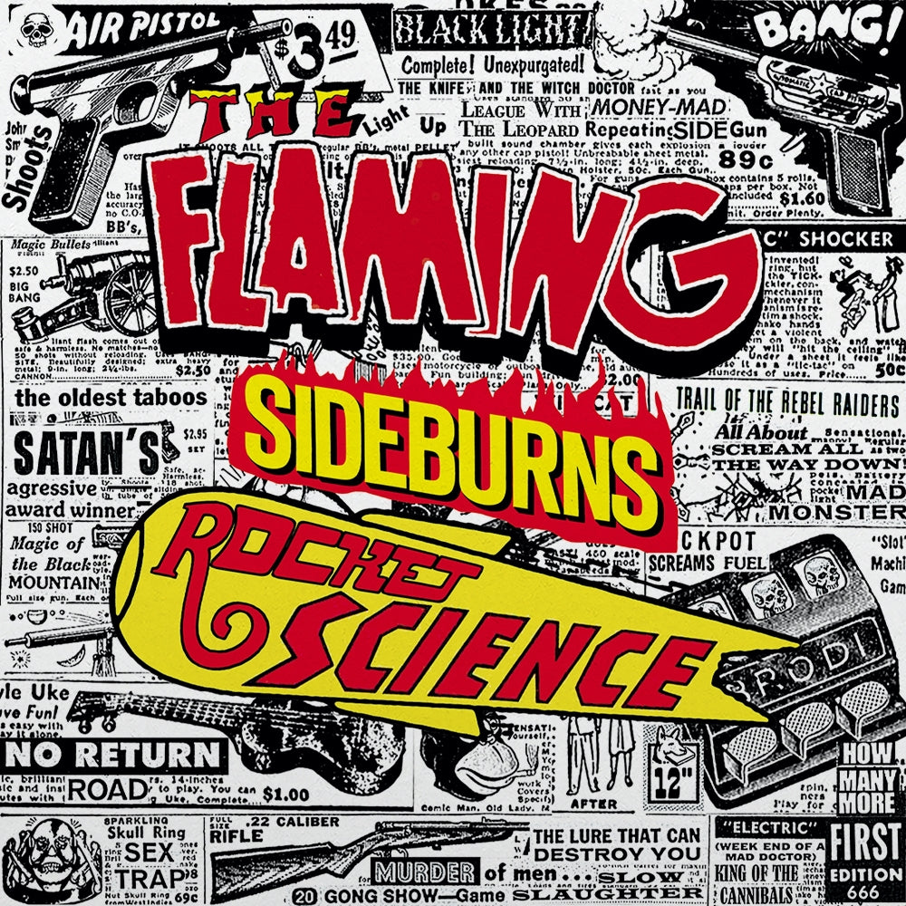 The Flaming Sideburns - Rocket Science (Original Artyfacts From The Psychedelic Era 1996–1999) - LP COLOURED - Svart Records - Image 2