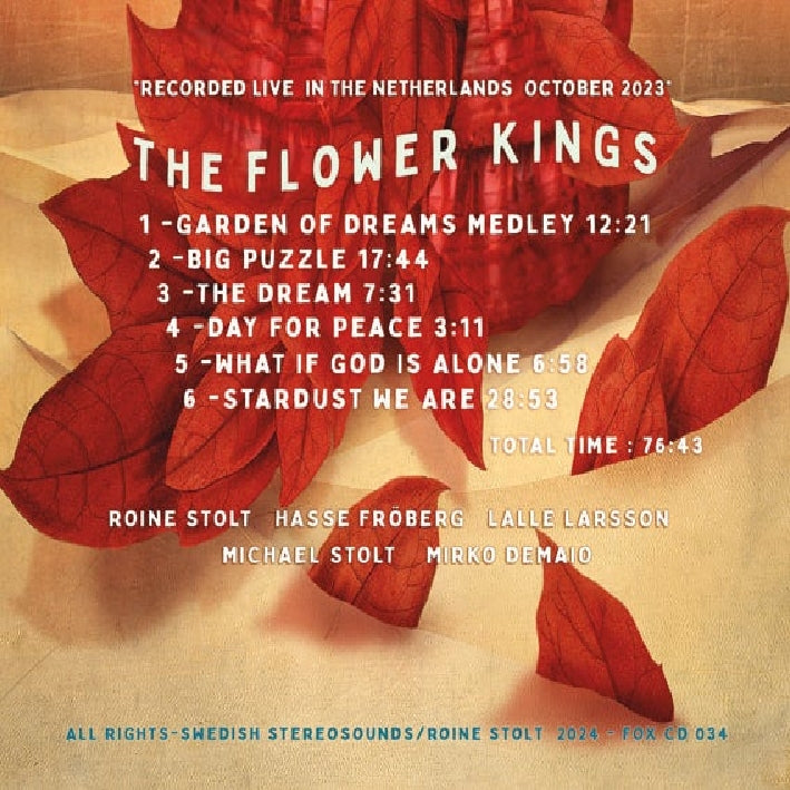 The Flower Kings - Live In Europe 2023 - CD DIGIPAK - Swedish Stereo Sounds - Roine Stolt - Image 2