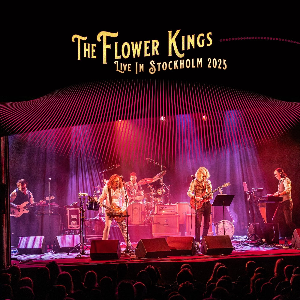 The Flower Kings - Live In Stockholm 2025 - DOUBLE LP GATEFOLD COLOURED - Construction Records