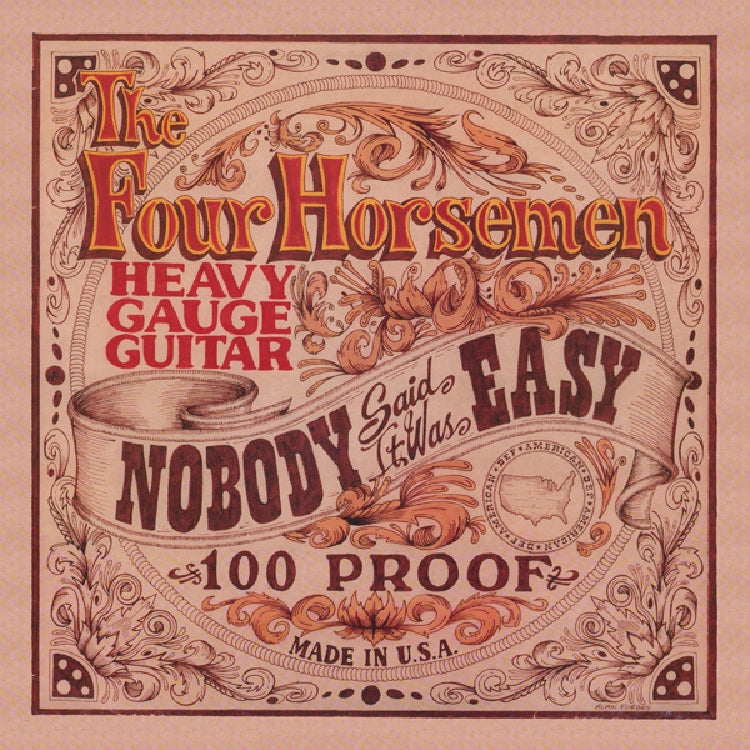The Four Horsemen - Nobody Said It Was Easy - CD - Dissonance Productions