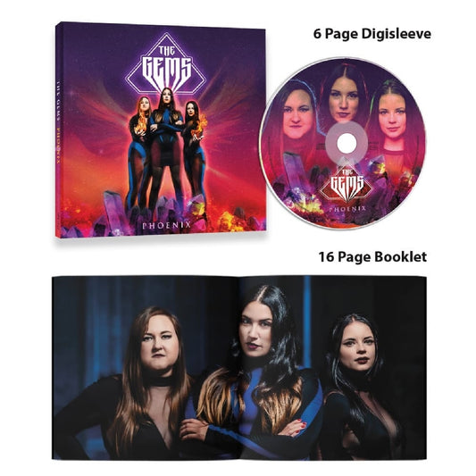 The Gems - Phoenix - CD DIGISLEEVE - Napalm Records - Image 2