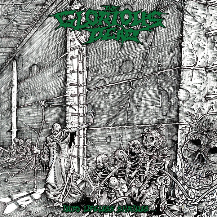 The Glorious Dead - Into Lifeless Shrines - LP COLOURED + CD - Bindrune Recordings