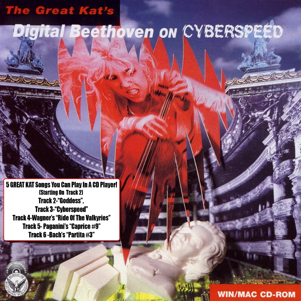 The Great Kat - Digital Beethoven On Cyberspeed - CD - MVD