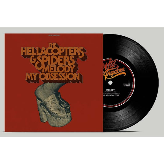The Hellacopters - Spiders - Melody - My Obsession - 7" vinyl - Sound Pollution