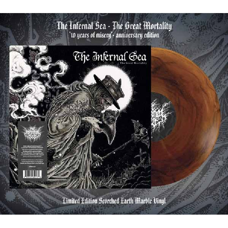 The Infernal Sea - The Great Mortality - LP gatefold coloured  + 7" coloured - Apocalyptic Witchcraft