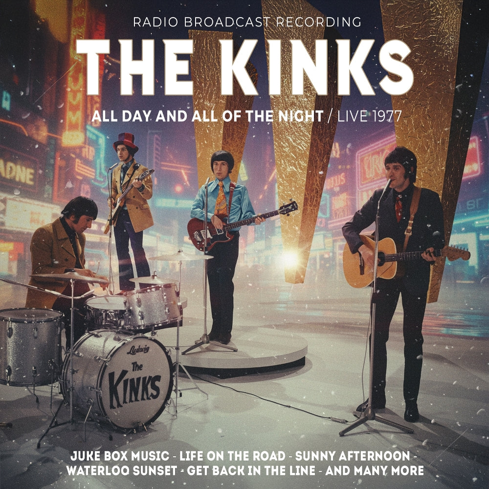 The Kinks - All Day And All Of The Night / Live 1977 - CD - Rockin' Bear Records