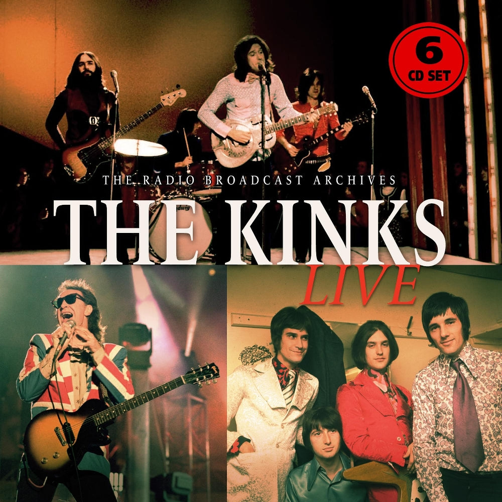 The Kinks - Live (Radio Brodcast Recordings) - 6CD DIGISLEEVE - Laser Media