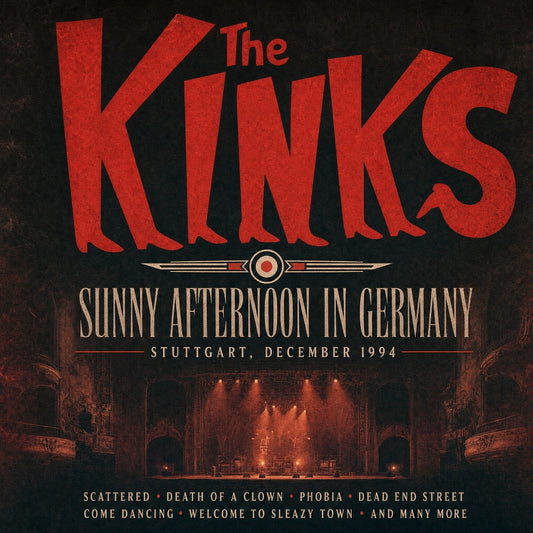 The Kinks - Sunny Afternoon In Germany (Stuttgart, December 1994) - CD - Rockin' Bear Records