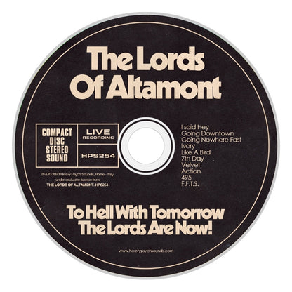The Lords Of Altamont - To Hell With Tomorrow The Lords Are Now! - CD DIGIPAK - Heavy Psych Sounds Records - Image 2