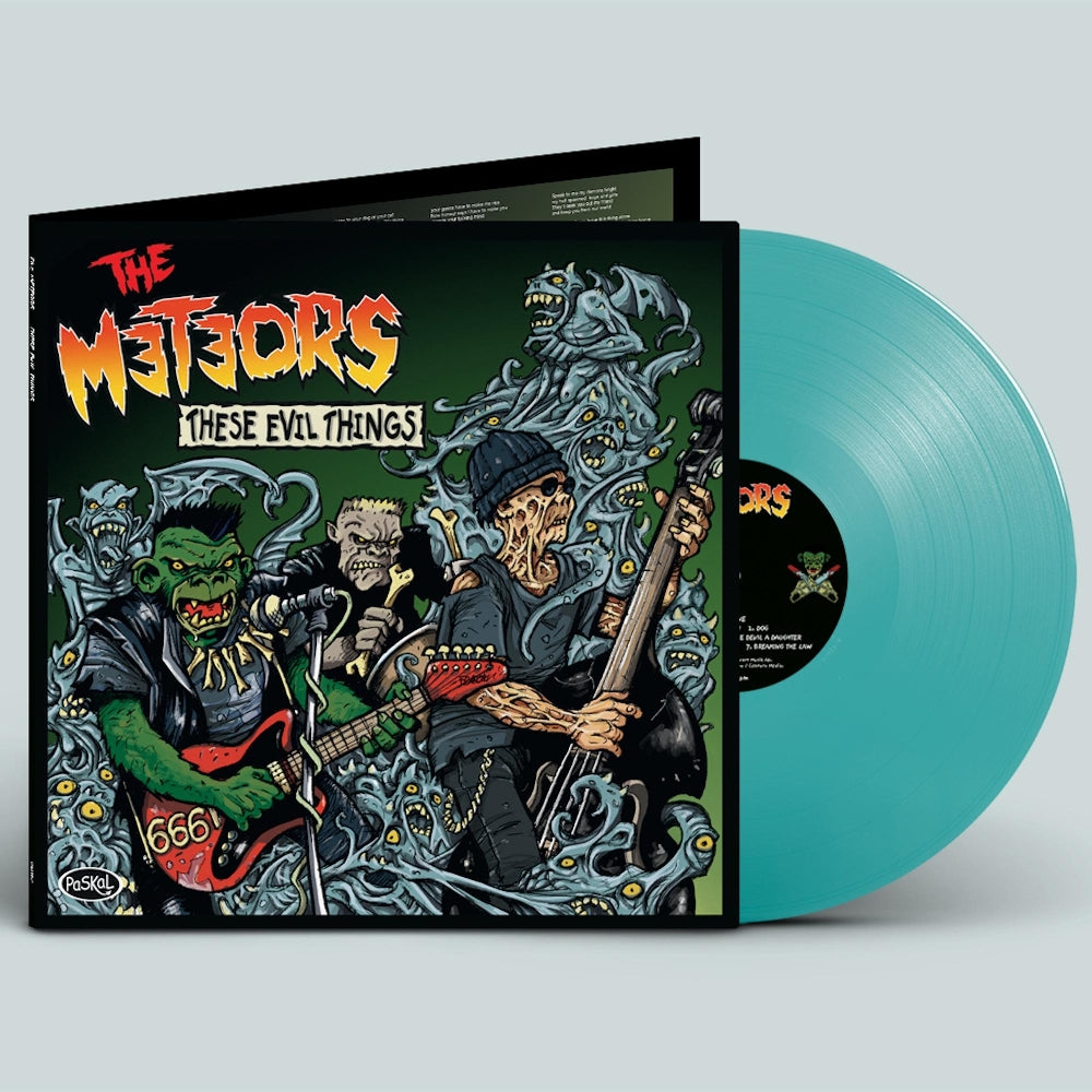 The Meteors - These Evil Things - LP Gatefold Coloured - Svart Records