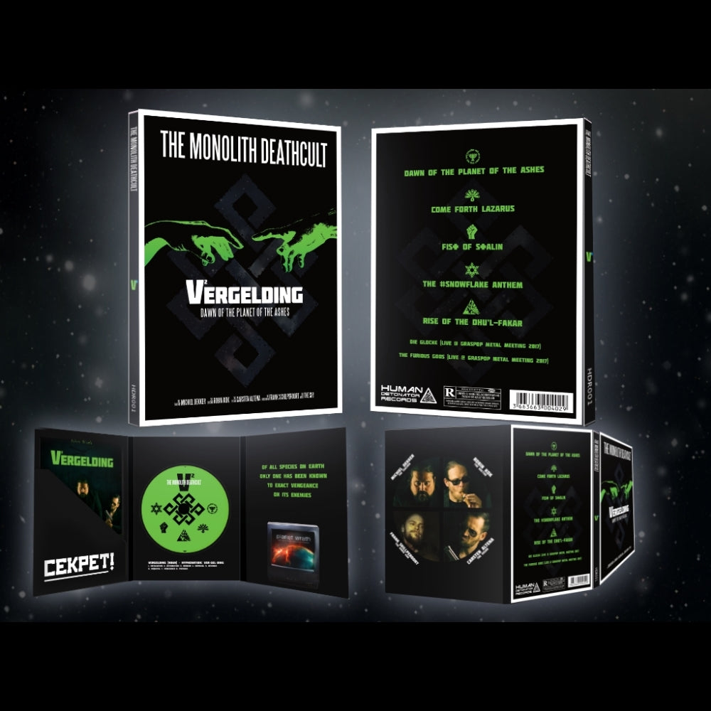 The Monolith Deathcult - V2 - Vergelding - CD DIGIPAK A5 - Human Detonator Records