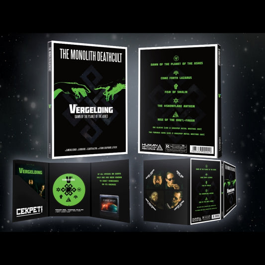 The Monolith Deathcult - V2 - Vergelding - CD DIGIPAK A5 - Human Detonator Records