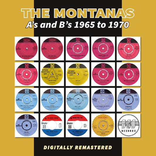 The Montanas - A's And B's 1965 To 1970 - LP - BGO records