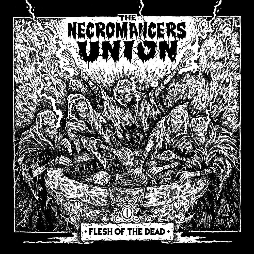 The Necromancers Union - Flesh Of The Dead - CD DIGIPAK - Petrichor Records