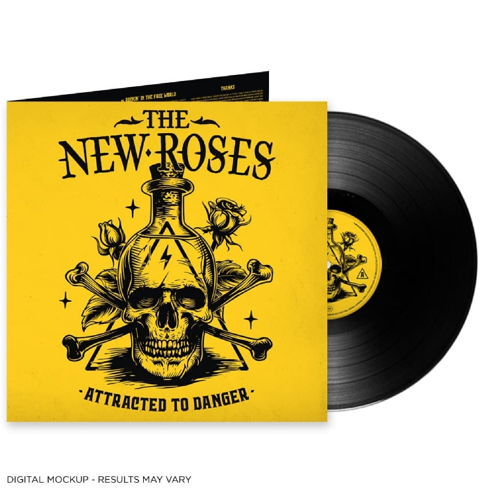 The New Roses - Attracted To Danger - LP Gatefold - Napalm Records
