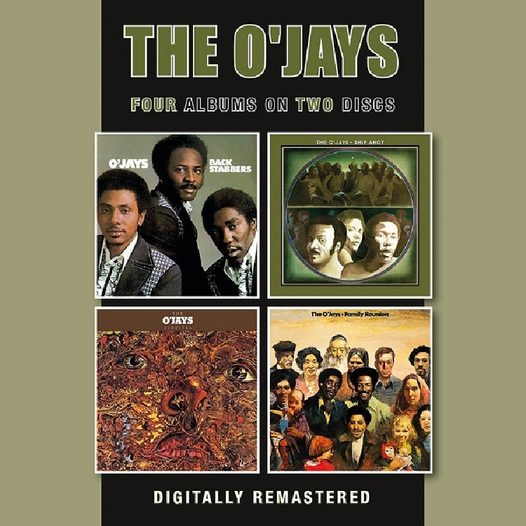 The O'Jays - Back Stabbers/Ship Ahoy/+ - CD - BGO records