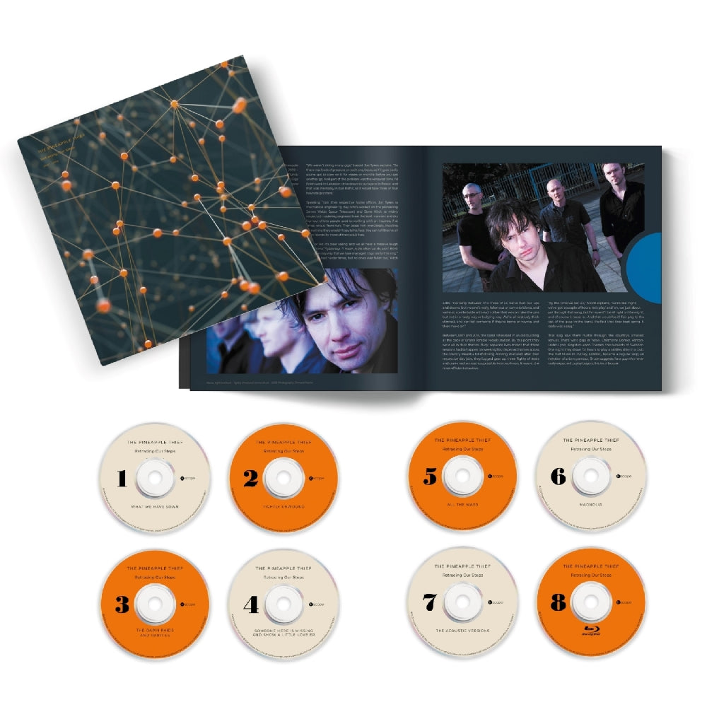 The Pineapple Thief - Retracing Our Steps - 7CD + Blu-Ray Hardback Book - Kscope