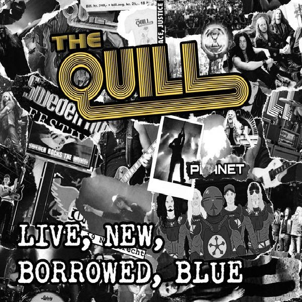 The Quill - Live, New, Borrowed, Blue - LP COLOURED - Metalville - Image 2