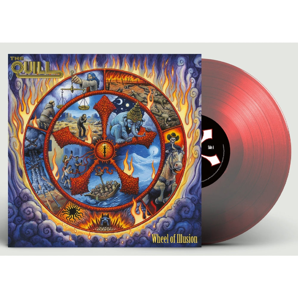 The Quill - Wheel Of Illusion - LP COLOURED - Metalville