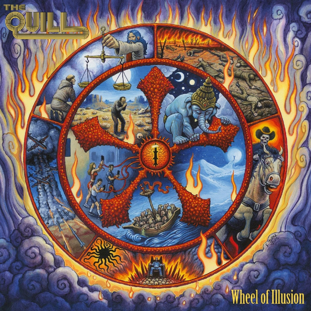 The Quill - Wheel Of Illusion - LP COLOURED - Metalville - Image 2
