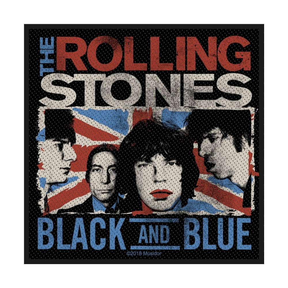 The Rolling Stones - Black And Blue - Patch - Razamataz