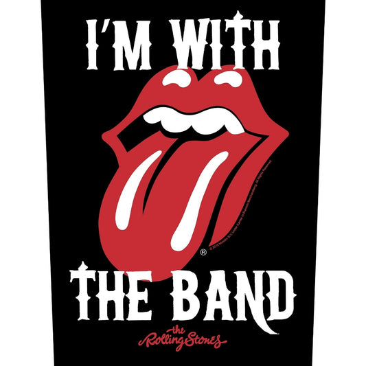 The Rolling Stones - I'm With The Band - BACKPATCH - Razamataz