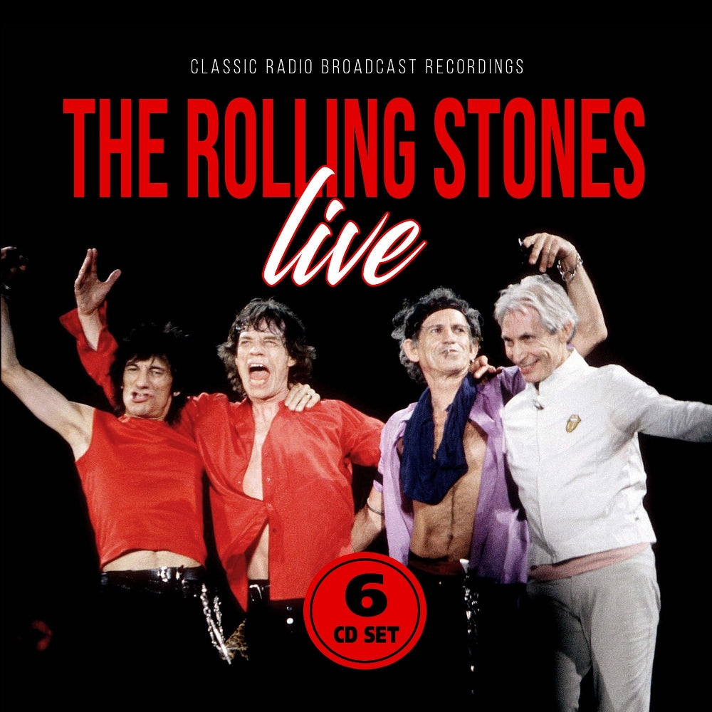 The Rolling Stones - Live (Classic Radio Brodcast Recordings) - 6CD DIGISLEEVE - Laser Media