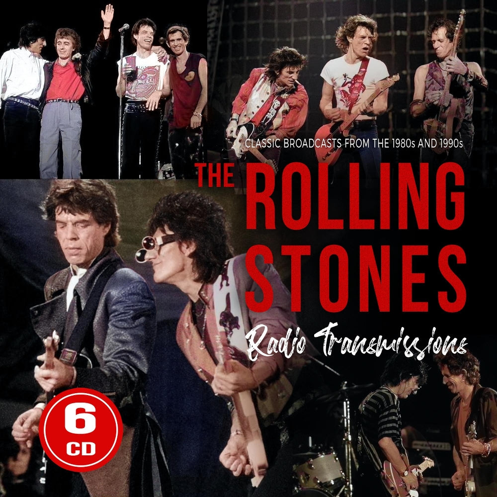 The Rolling Stones - Radio Transmissions (Classic Broadcasts From The 1980s and 1990s) - 6CD DIGISLEEVE - Laser Media