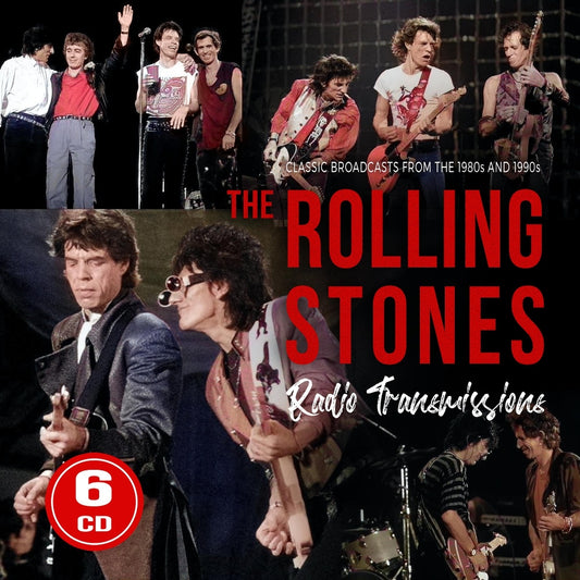 The Rolling Stones - Radio Transmissions (Classic Broadcasts From The 1980s and 1990s) - 6CD DIGISLEEVE - Laser Media