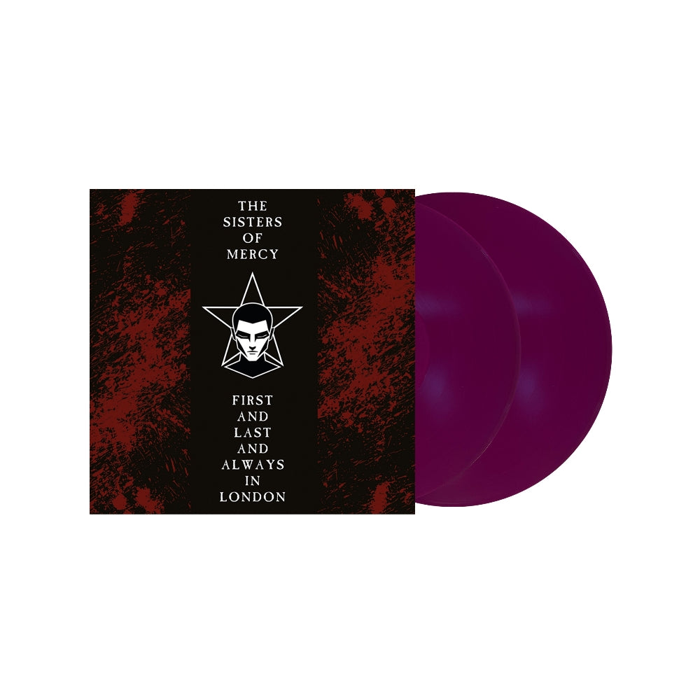The Sisters Of Mercy - First And Last And Always In London Live 1990 (Broadcast Recordings) - DOUBLE LP GATEFOLD COLOURED - Expensive Woodland Recordings